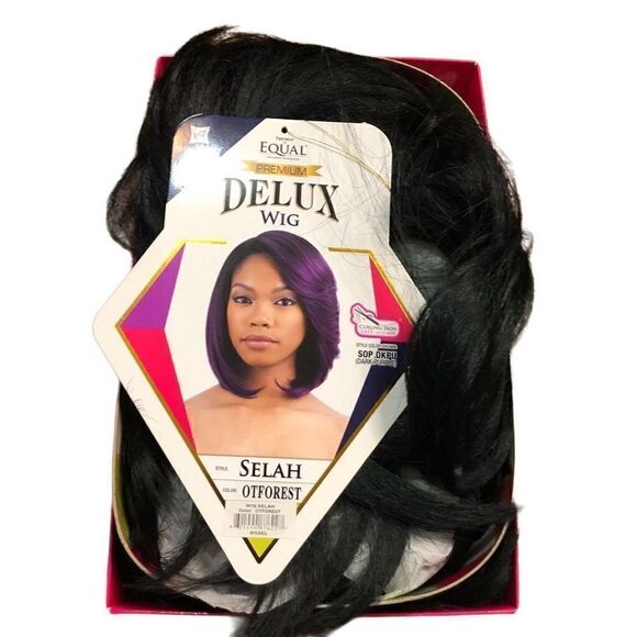 FreeTress Wig Equal Synthetic Premium Delux Short Straight Bob Style Hair Selah - Picture 2 of 3